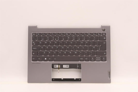 Lenovo ThinkBook 13s G4 ARB Palmrest Cover Touchpad Keyboard UK 5CB1J09670