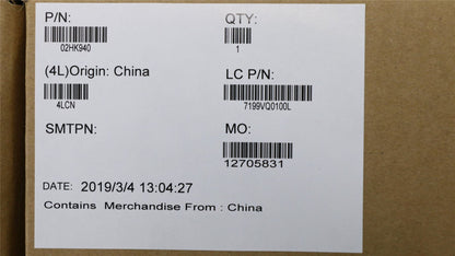 Lenovo Drift/Ironhide-1FRUPlanari7-8565U,Non-vPro,8GB,NVIDIA:AMT=N,TPM=Y(SW),dTPM=2.0,OS=WIN 02HK940