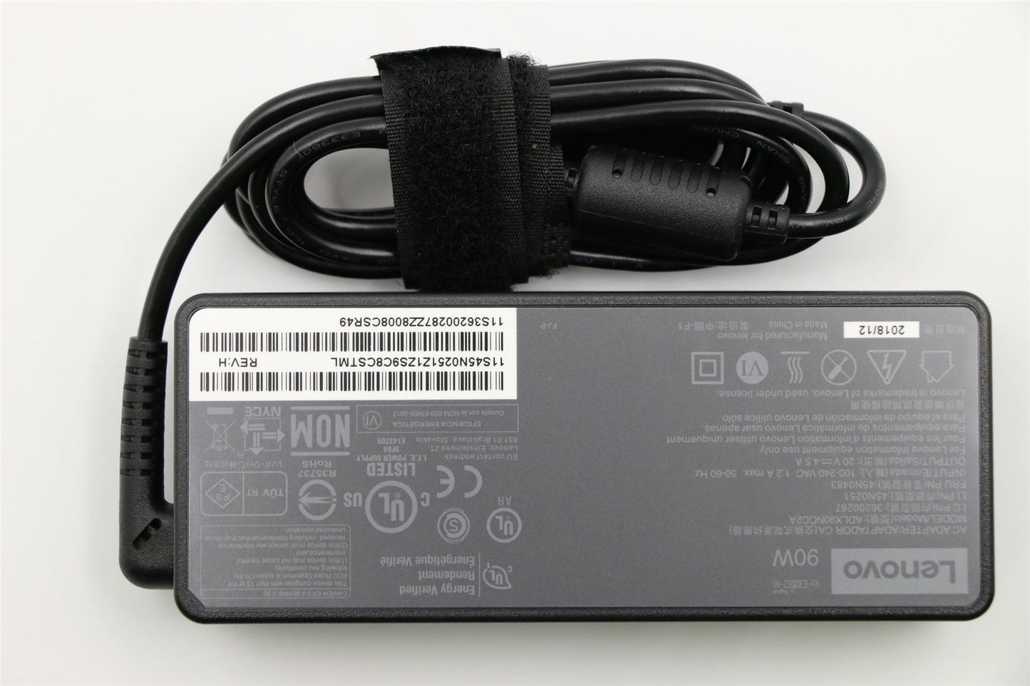 Lenovo Dock X1 1st Basic Docking Station AC Charger Adapter Power Black 45N0483