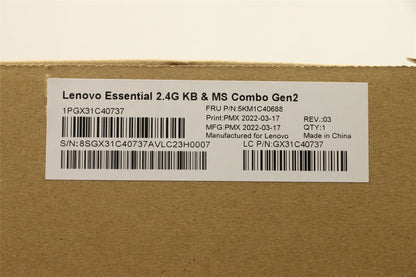 Lenovo Primax R71_G2 2.4G WTG LA_SP 5KM1C40688