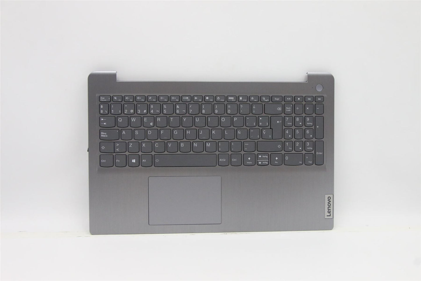 Lenovo IdeaPad 3-15ITL6 Palmrest Cover Touchpad Keyboard Spanish Grey 5CB1B69147