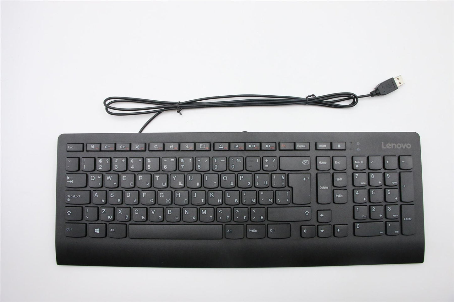 Lenovo Edge 92z 72z 92 72 USB Wired Keyboard Bulgairian Black 00XH495