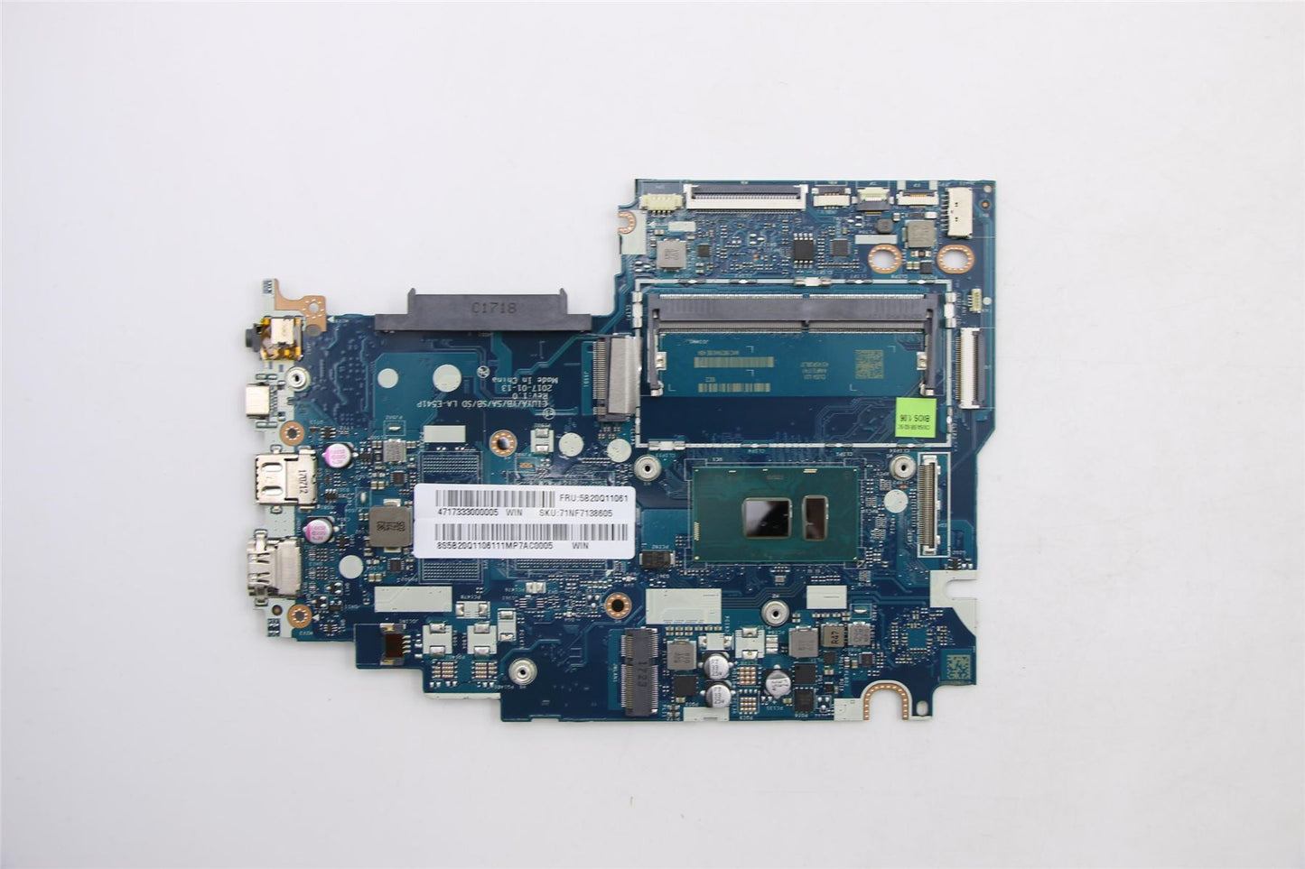 Lenovo MB C 80X2 WIN I37130U UMA FP BL 5B20Q11061