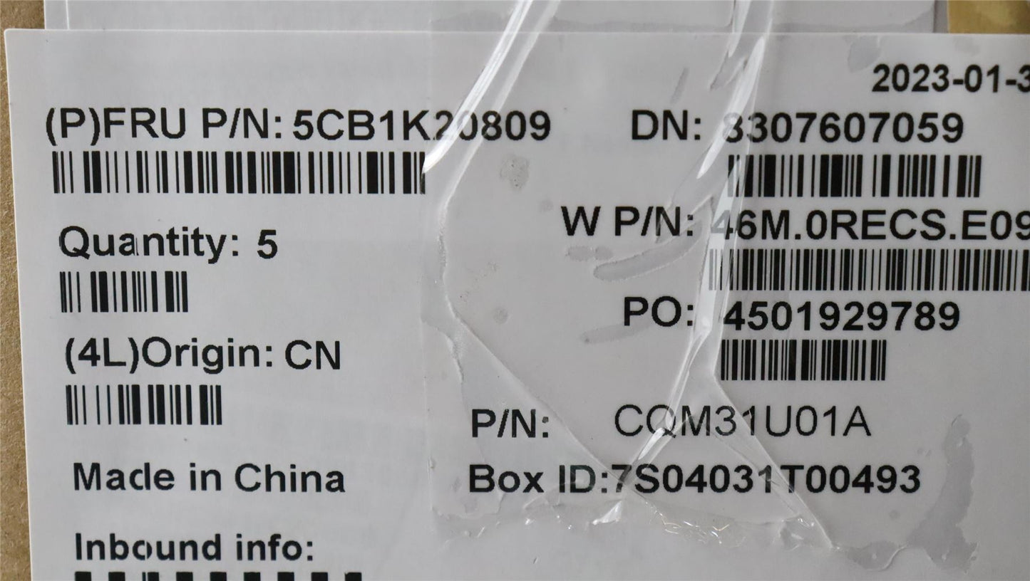 Lenovo IdeaPad 5 14ABR8 Keyboard Palmrest Top Cover Switzerland 5CB1K20809