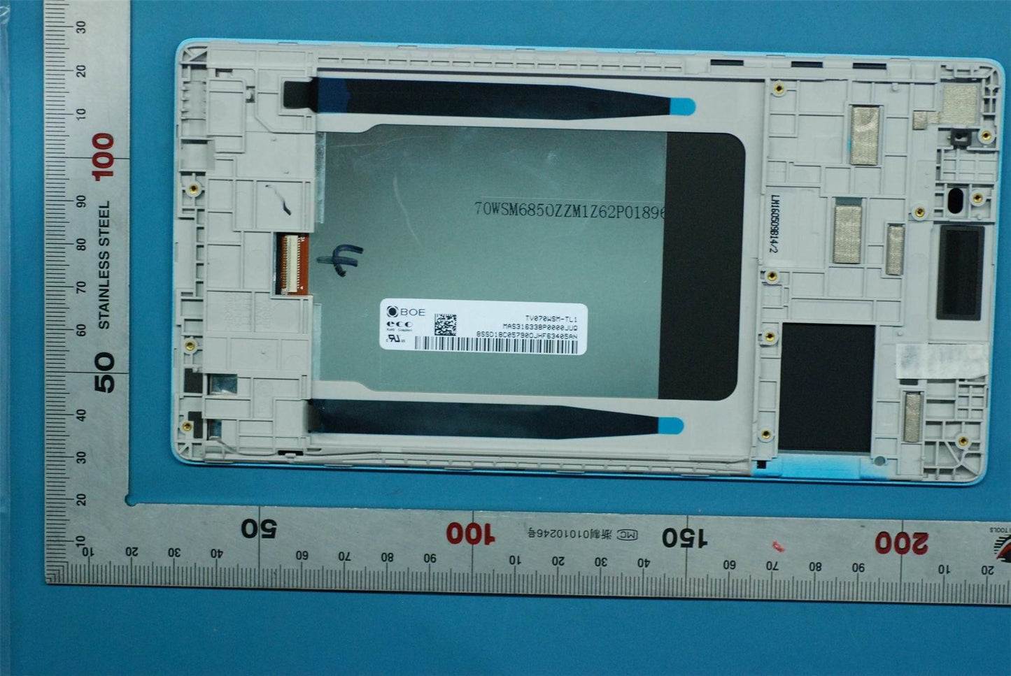 Lenovo TB3-730 TP LCM ASSY_WH&*712601001091 CS 5D68C05533