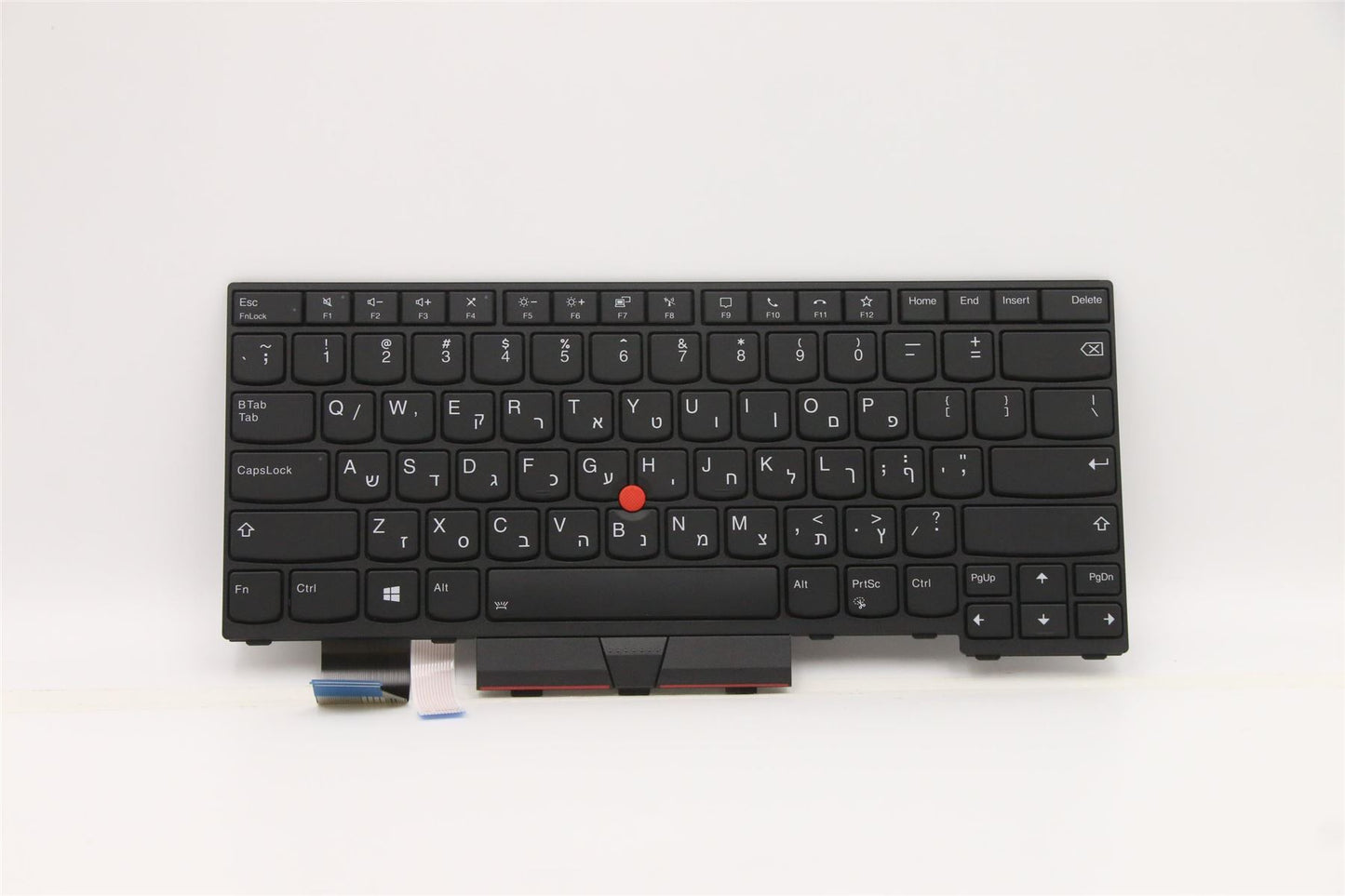 Lenovo ThinkPad L14 Gen 2 L14 s Keyboard Hebrew Black Backlit 5N20W67773