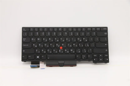 Lenovo ThinkPad L14 Gen 2 L14 s Keyboard Hebrew Black Backlit 5N20W67773