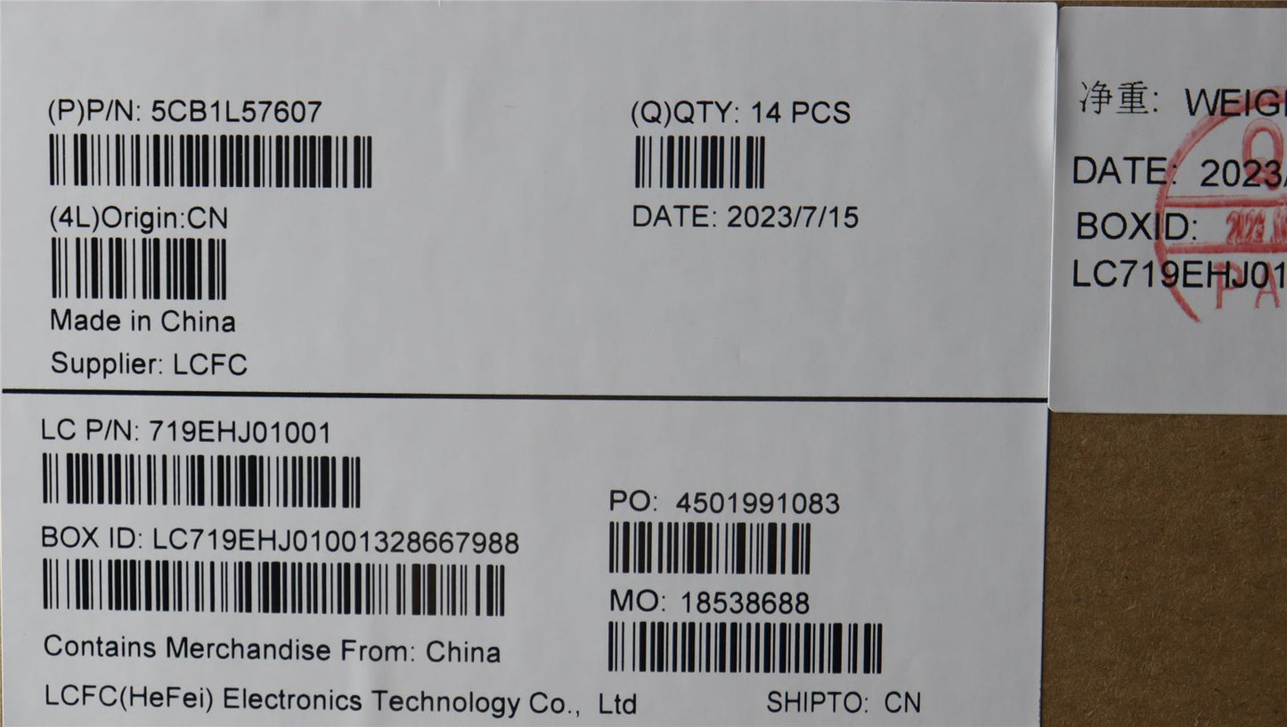 Lenovo COVER FRU KT4D0_C_COVER_WW_SUB_ASSY_GRAY 5CB1L57607