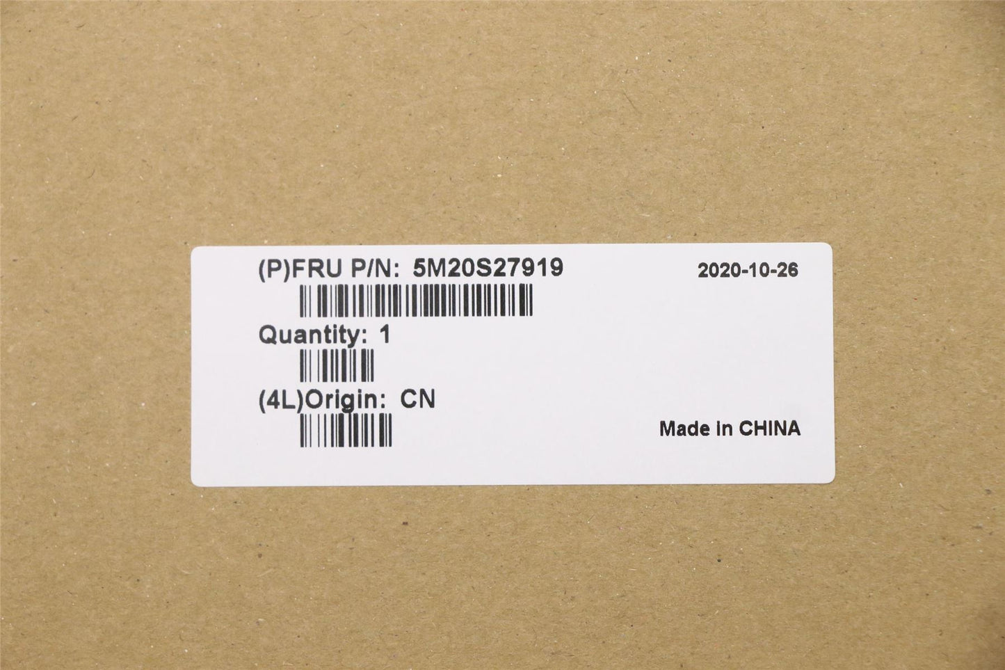 Lenovo 5M20S27919 MECHANICAL Lens Light Guide C 20VF forFP