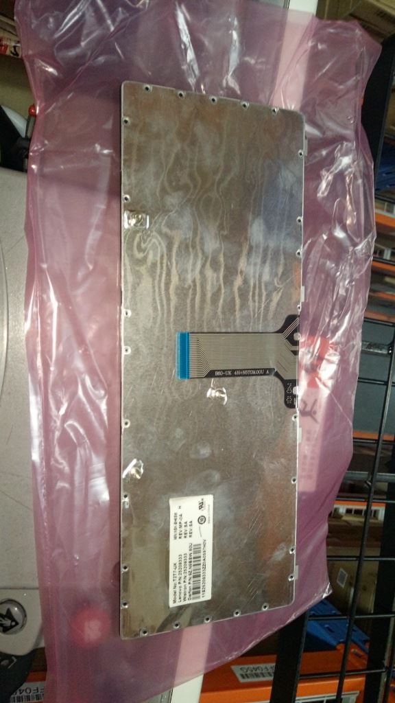 Lenovo DF T2T7 85KEY Black frame KBD W8 UK English Keyboard 25209333