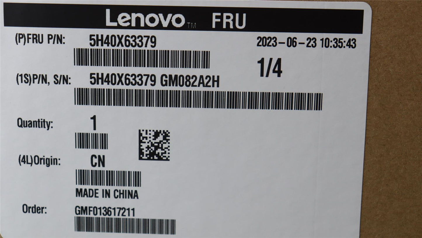 Lenovo I/A 150W cooler 5H40X63379