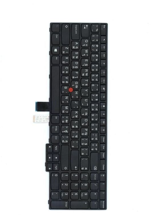 Genuine Lenovo ThinkPad E570 E575 Keyboard Thai Black 01AX154 01AX194 01AX234