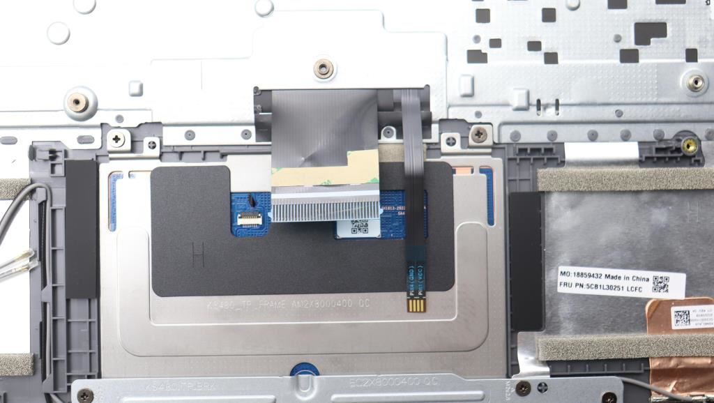 Lenovo Upper Case ASM_FRA L82XN NFP AG BL 5CB1L30251