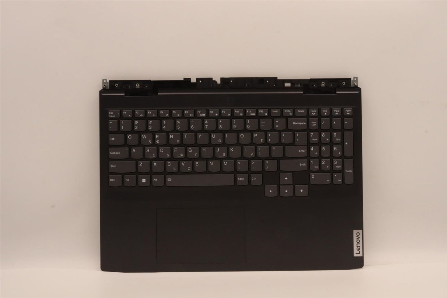 Lenovo IdeaPad 3 16ARH7 Palmrest Cover Touchpad Keyboard Greek Black 5CB1J38496