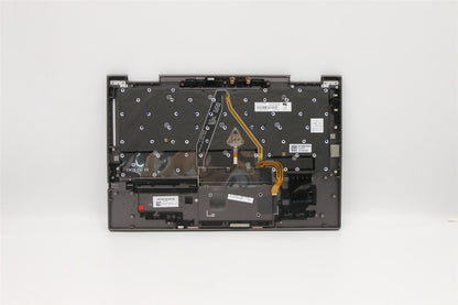 Lenovo ThinkPad X1 4th Gen Keyboard Palmrest Top Cover Danish 5M10V24844