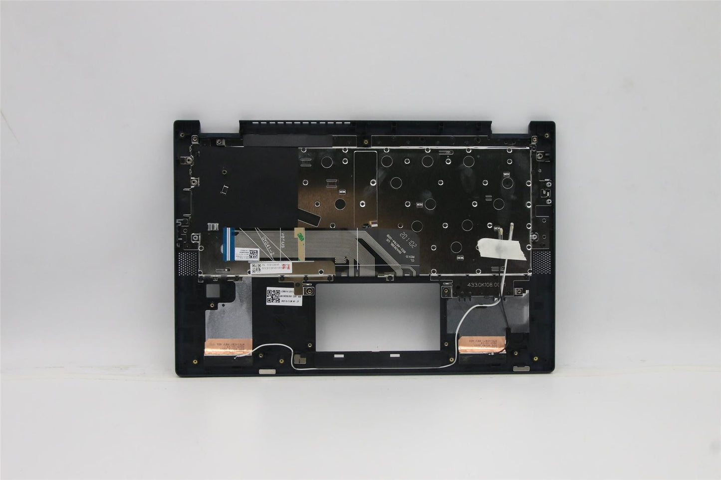Lenovo IdeaPad 5-14ALC05 Palmrest Cover Keyboard US Europe Blue 5CB1C68145