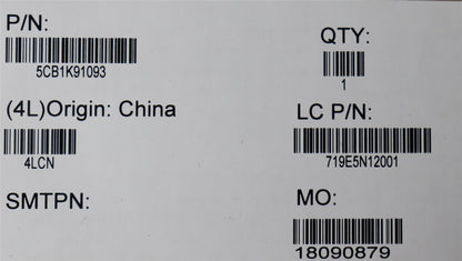 Lenovo Legion Pro 5 16ARX8 Bottom Base Lower Chassis Cover Black 5CB1K91093