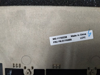 Lenovo COVER Base,BLK,Mg-Alloy,LCFC 01YN989