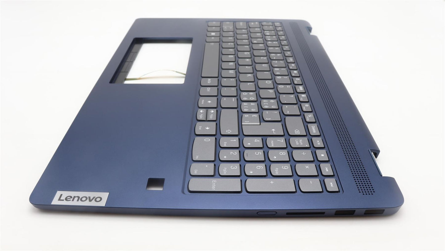 Lenovo IdeaPad 5 16ABR8 Keyboard Palmrest Top Cover Switzerland 5CB1K60134