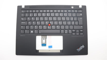 Lenovo ThinkPad T14s Gen 4 Keyboard Palmrest Top Cover Switzerland 5M11L92920