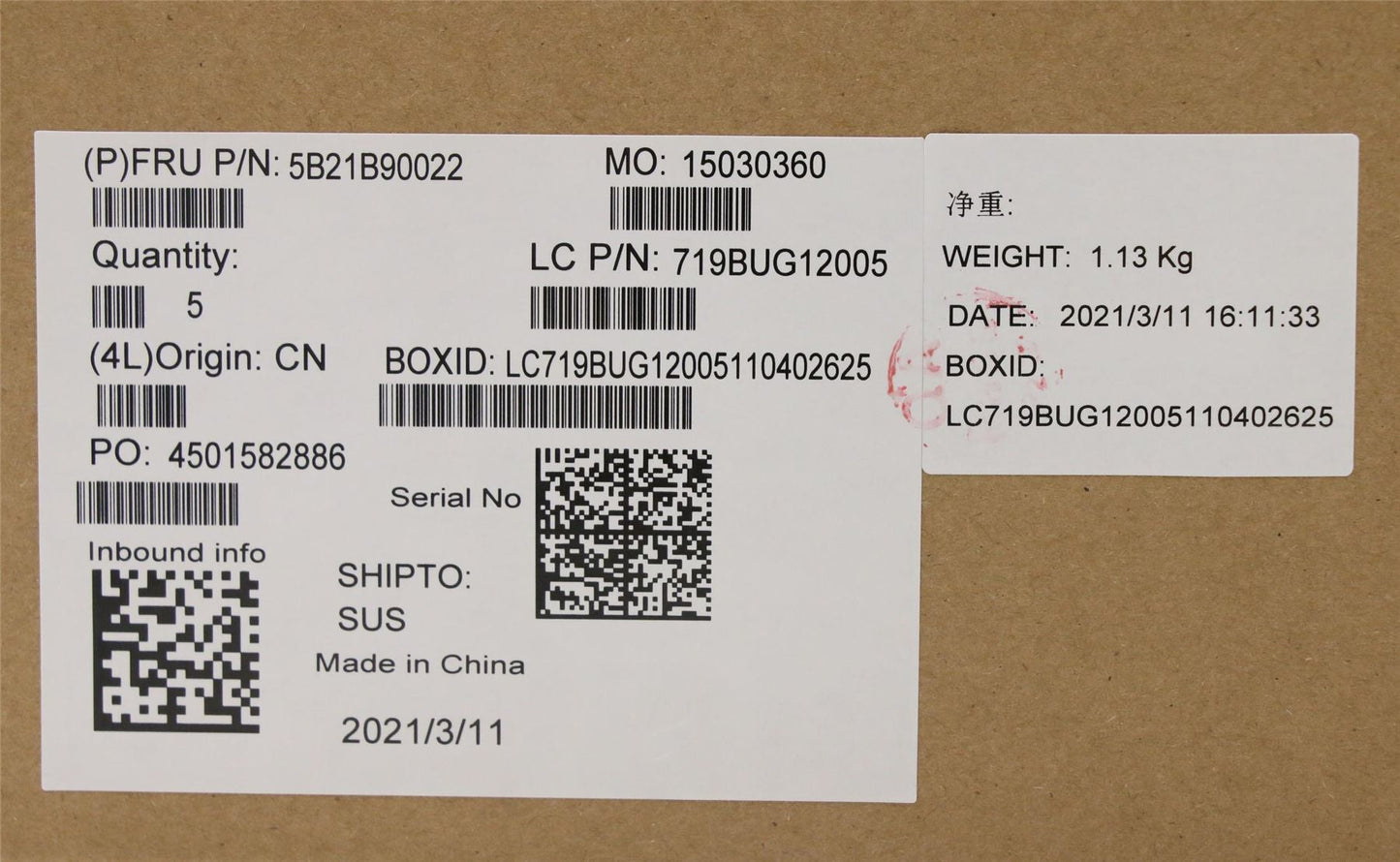 Lenovo IdeaPad 3-17ALC6 Motherboard Mainboard UMA AMDR55500U 4G 5B21B90022