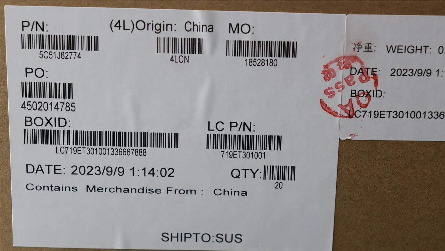 Lenovo CARDPOP FRU PCBA USB/B NSF221 KT4D5 5C51J62774