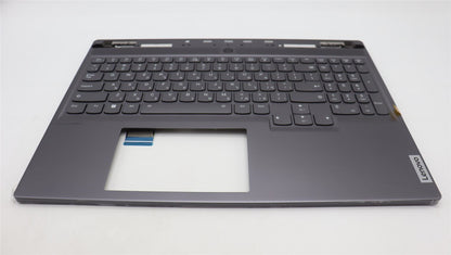 Lenovo Legion S7 16IRH8 Keyboard Palmrest Top Cover Hebrew Grey 5CB1L67996