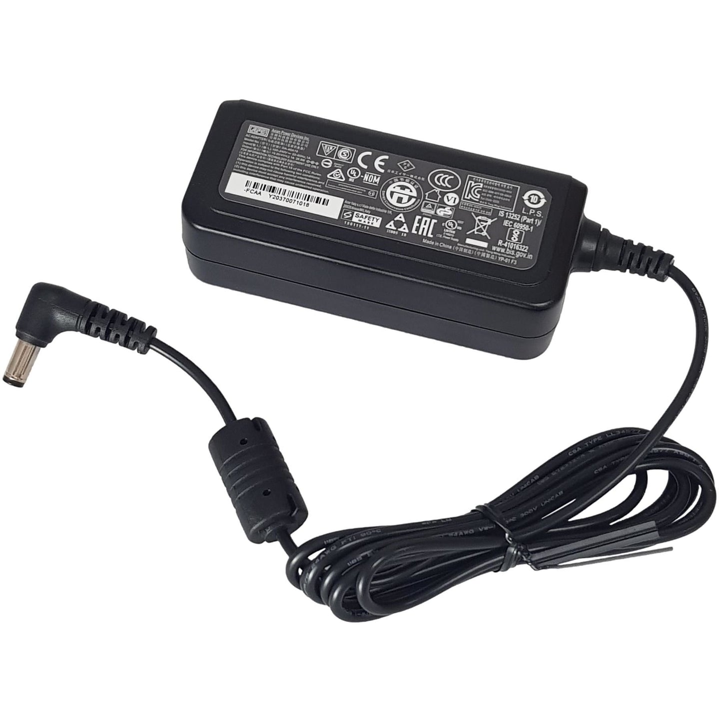 Genuine Acer G247HLQ AC Power Adapter Charger Supply 40W 19V 2.1A 25.T0VM3.002