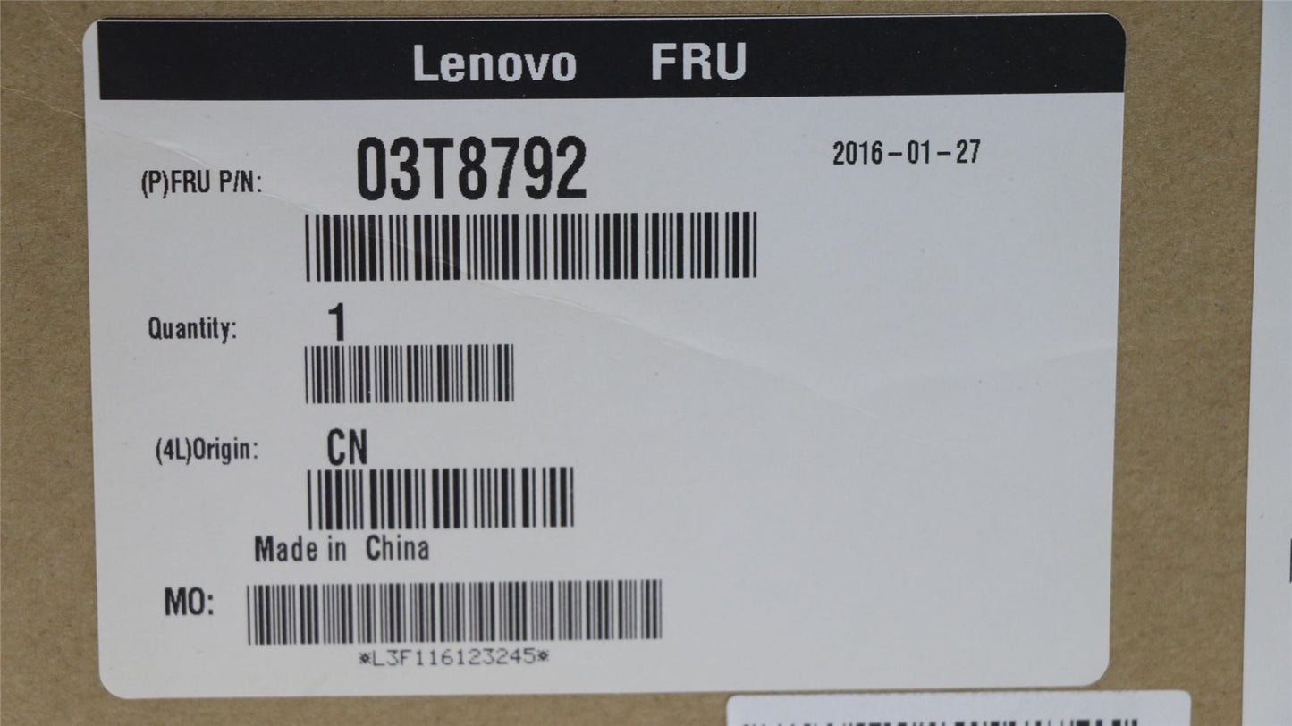 Lenovo FRU, SanChristoVal_LONG_DUCT 03T8792