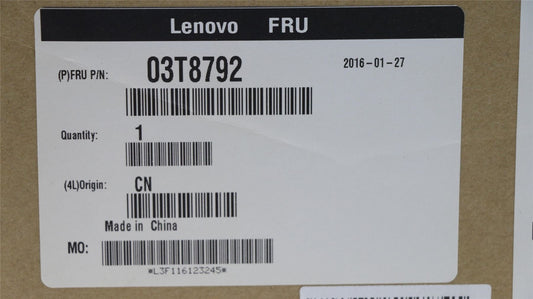 Lenovo FRU, SanChristoVal_LONG_DUCT 03T8792
