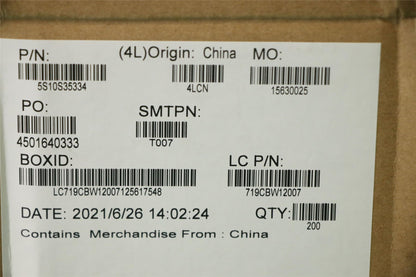 Lenovo SCREW Screw L 82M7M2.0D5.5LK3.5D0.8T 5S10S35334