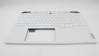 Lenovo Legion S7 16IRH8 Keyboard Palmrest Top Cover US White Backlit 5CB1L83635