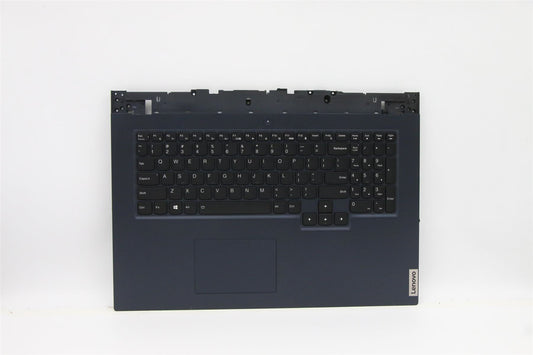 Lenovo Legion 5-17ACH6H Keyboard Palmrest Top Cover US Blue 5CB1C19229