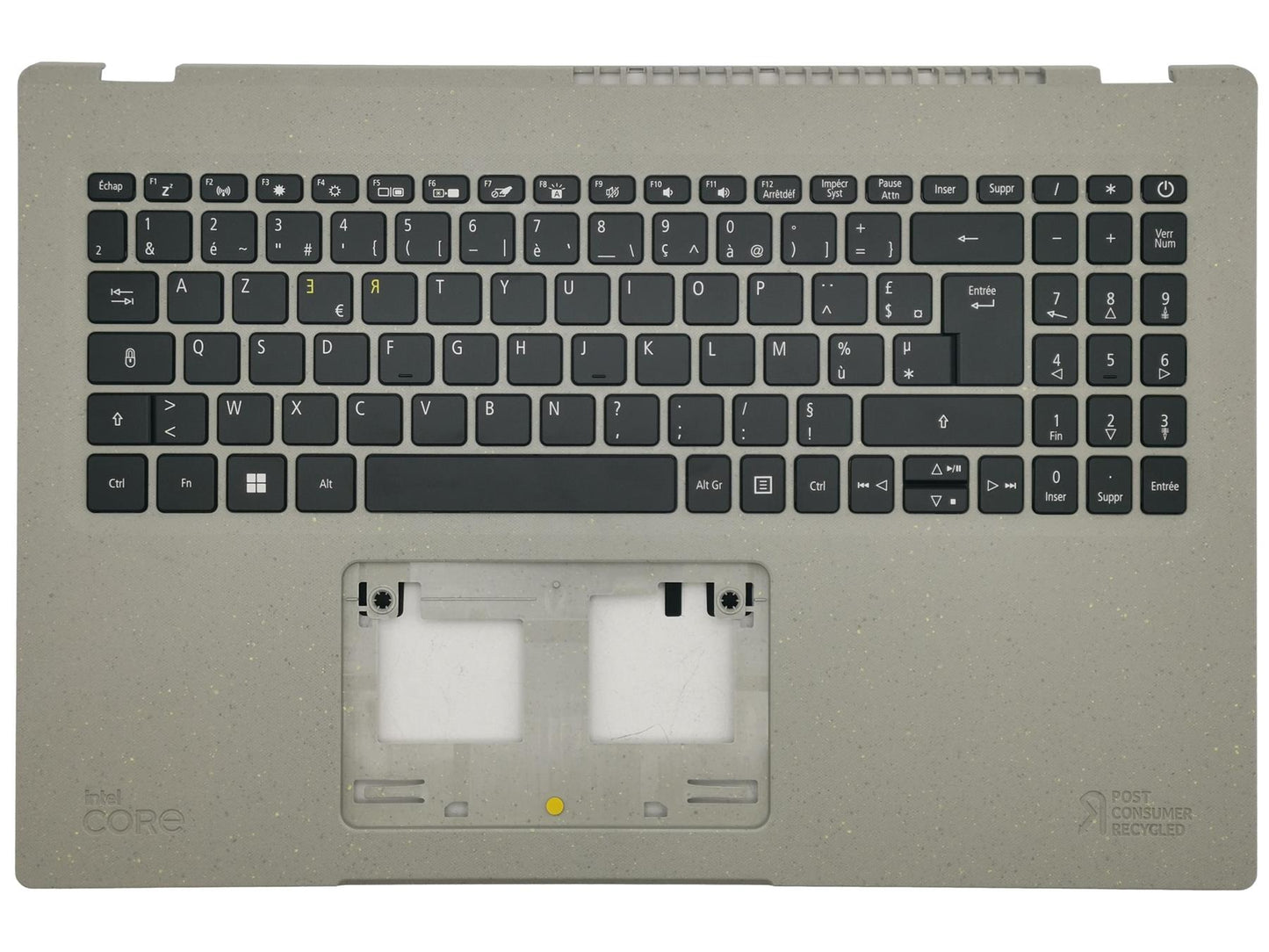 Acer Aspire AV15-51 Palmrest Cover Keyboard French Grey Gray 6B.AYCN2.019