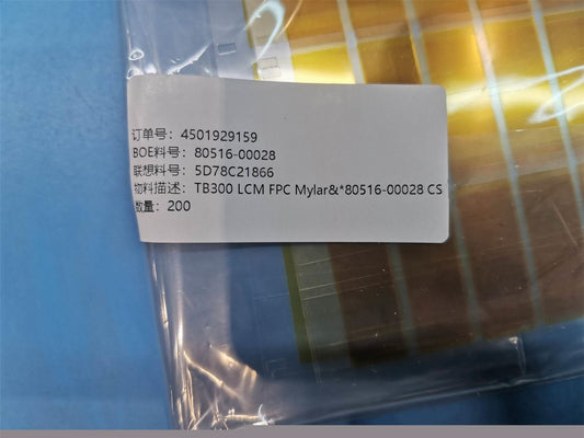 Lenovo TB300 LCM FPC Mylar&*80516-00028 CS 5D78C21866