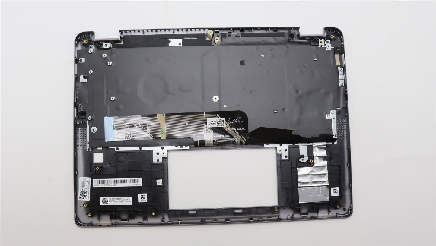 Lenovo IdeaPad 5 14ABR8 Keyboard Palmrest Top Cover UK Grey 5CB1K20817