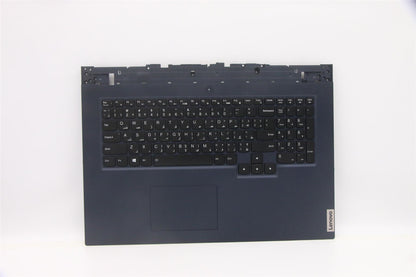 Lenovo Legion 5 17ITH6H Palmrest Cover Touchpad Keyboard Arabic Blue 5CB1D20011