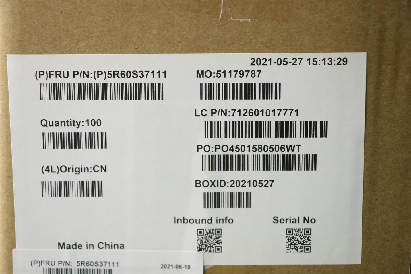 Lenovo RUBBER Mic Rubber WT 82EF R+L 5R60S37111