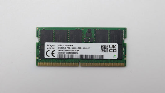 Lenovo MEMORY ECC SODIMM,32G,DDR5,5600,SK Hynix 5M31K03043