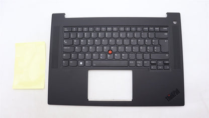 Lenovo ThinkPad P1 Gen 6 Keyboard Palmrest Top Cover Slovenian Black 5M11L89019