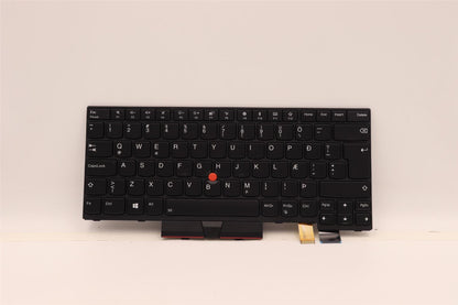 Lenovo ThinkPad T480 A485 Keyboard Icelandic Black Backlit 01HX435
