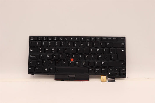 Lenovo ThinkPad T480 A485 Keyboard Icelandic Black Backlit 01HX435