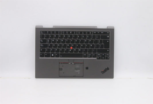 Lenovo ThinkPad X1 5th Gen Keyboard Palmrest Top Cover Spanish LA 5M10Z37110