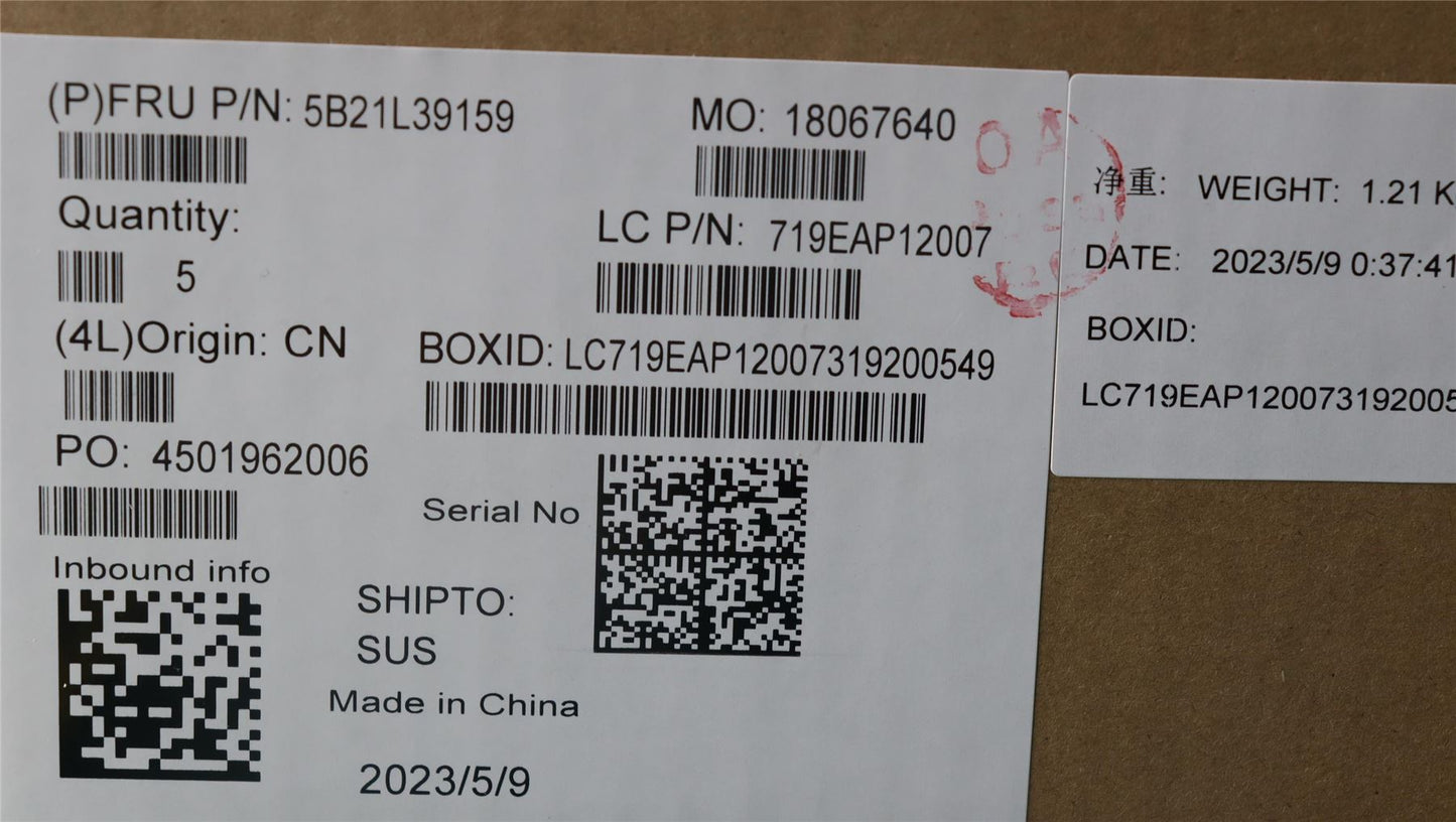 Lenovo Yoga 9 16IRP8 Motherboard Mainboard DIS INTELI713705H 16G 5B21L39159