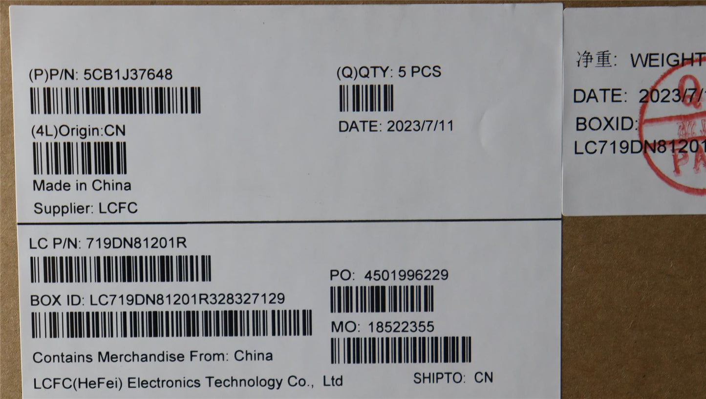 Lenovo IdeaPad 1 14IGL7 Palmrest Cover Touchpad Keyboard Belgian 5CB1J37648