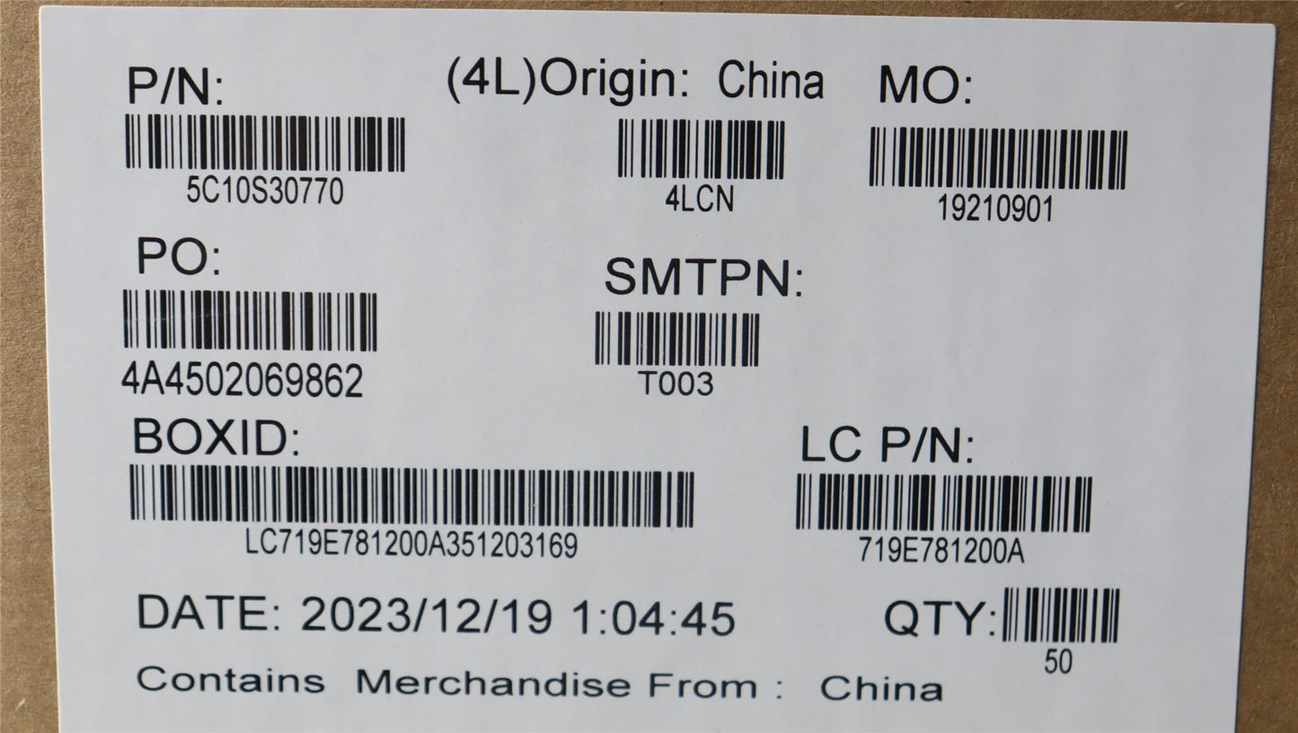 Lenovo Cable L 83BU TP/B CVILUX 5C10S30770