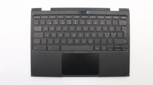 Lenovo Chromebook 500e Keyboard Palmrest Top Cover Nordic Black 5CB0Q79758
