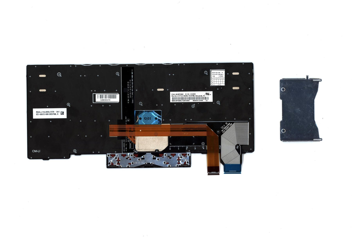 Lenovo ThinkPad X280 A285 X395 X390 L13 s Keyboard Hungarian Black 01YP055