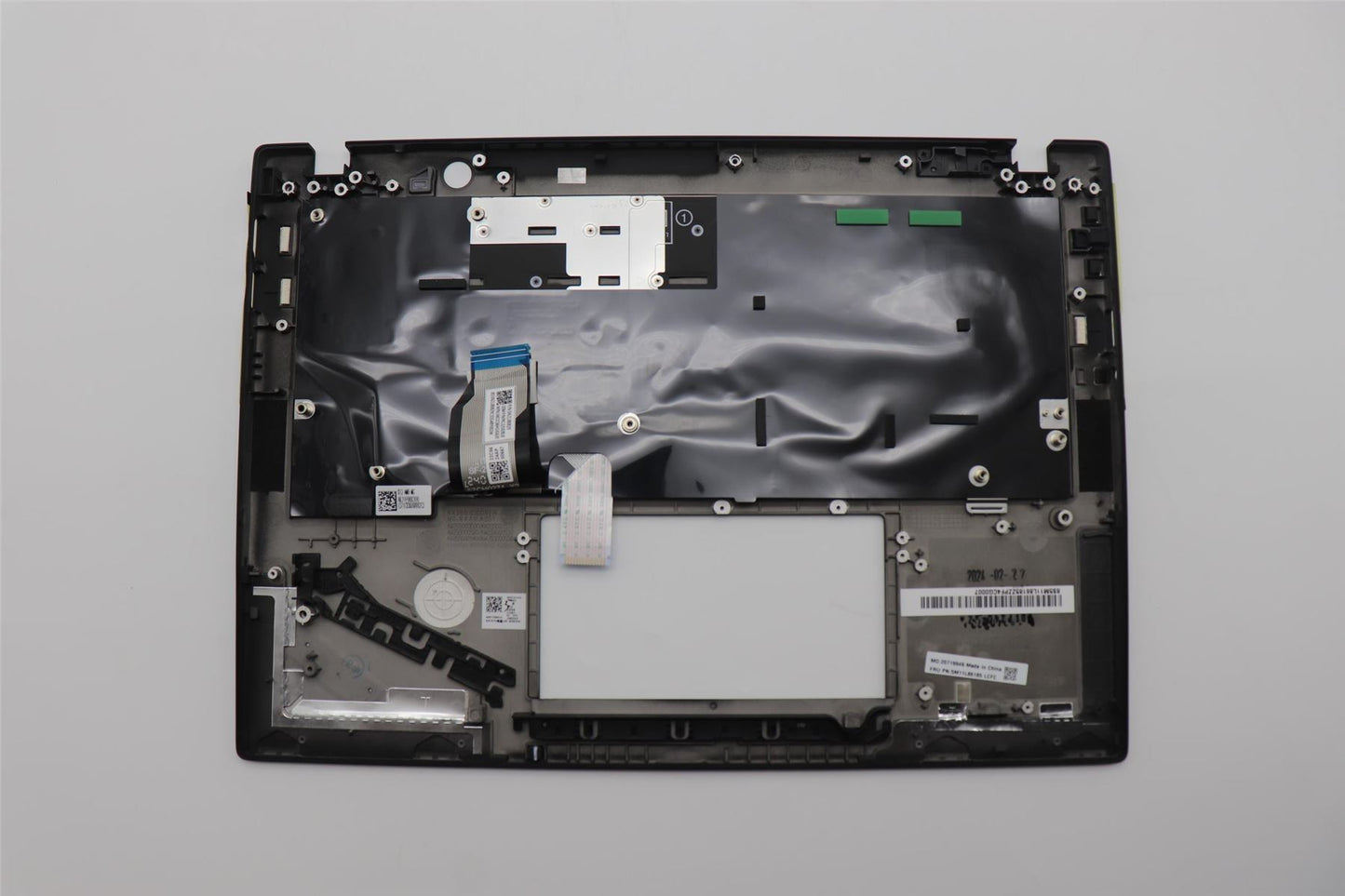 Lenovo ThinkPad X13 Gen 4 Palmrest Cover Keyboard Hungarian Black 5M11L86187