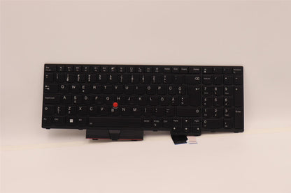 Lenovo ThinkPad T15g Gen 2 P15 Gen 2 s Keyboard Spanish Black 5N21B44397